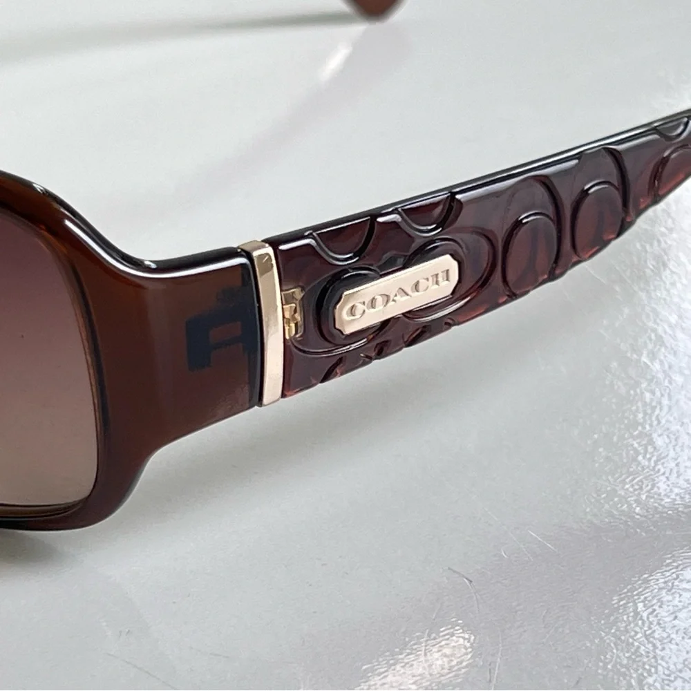 Coach Women's Brown Sunglasses UV400 Protection - Picture 2 of 14
